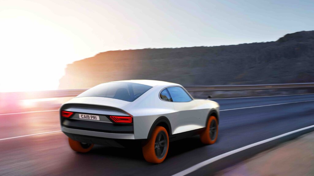 Ford Capri Rear Colour