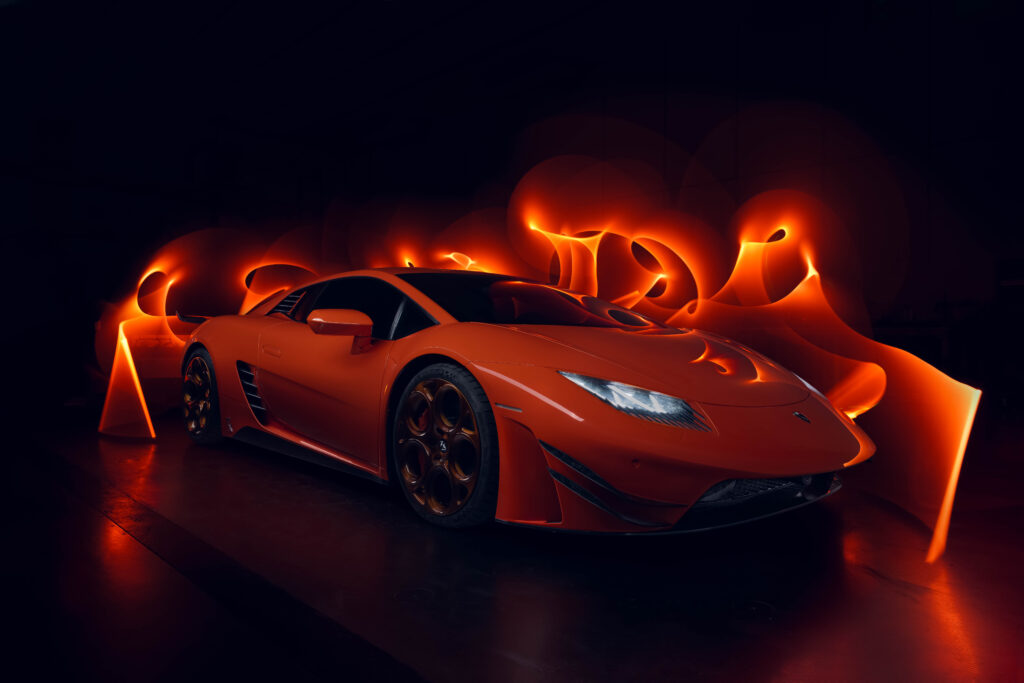 Automative Light Painting Photography by Peter Medlicott