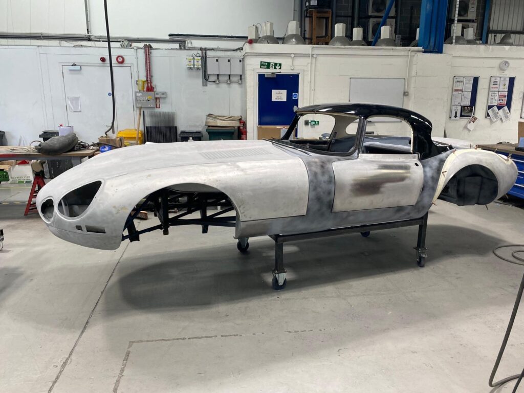 Win Percy Jaguar E-Type Restoration